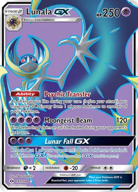Lunala GX, Sun & Moon 141/149