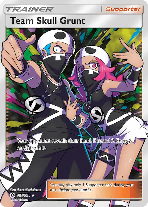 Team Skull Grunt, Sun & Moon 149/149