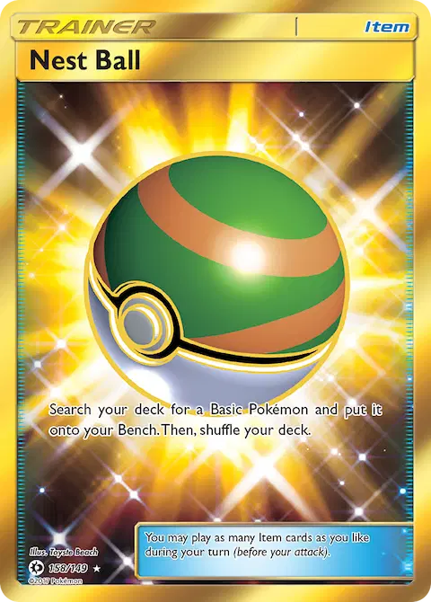 Nest Ball, Sun & Moon 158/149