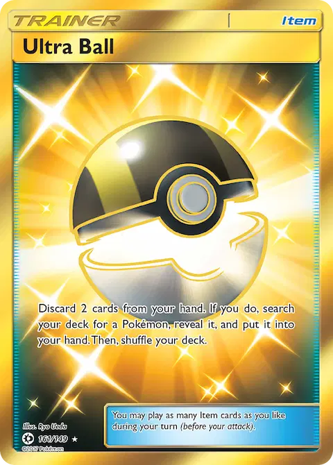 Ultra Ball, Sun & Moon 161/149