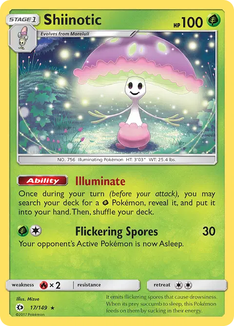 Shiinotic, Sun & Moon 17/149