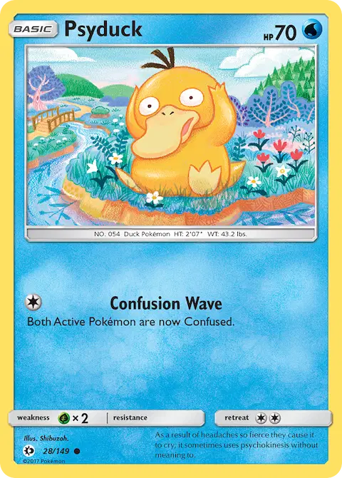 Psyduck, Sun & Moon 28/149