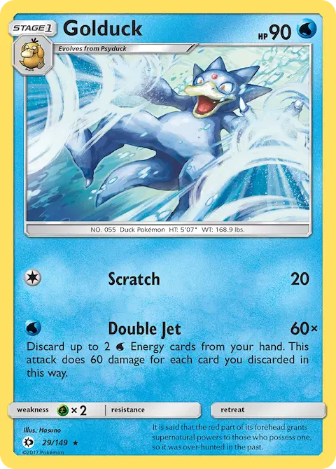 Golduck, Sun & Moon 29/149