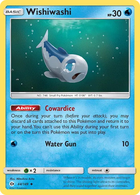 Wishiwashi, Sun & Moon 44/149