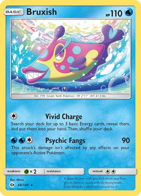 Bruxish, Sun & Moon 48/149