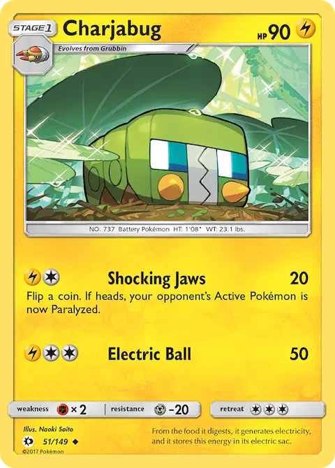 Charjabug, Sun & Moon 51/149