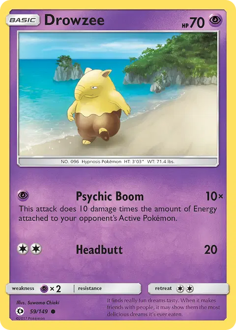 Drowzee, Sun & Moon 59/149