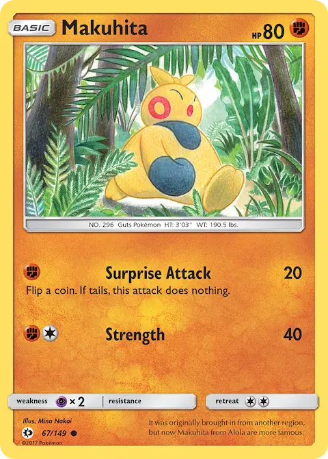 Makuhita, Sun & Moon 67/149