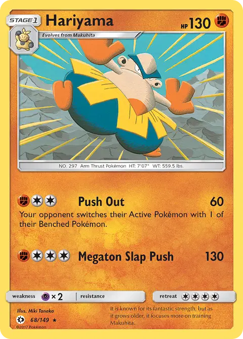 Hariyama, Sun & Moon 68/149