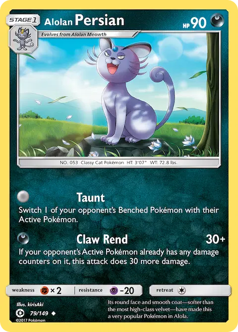 Alolan Persian, Sun & Moon 79/149