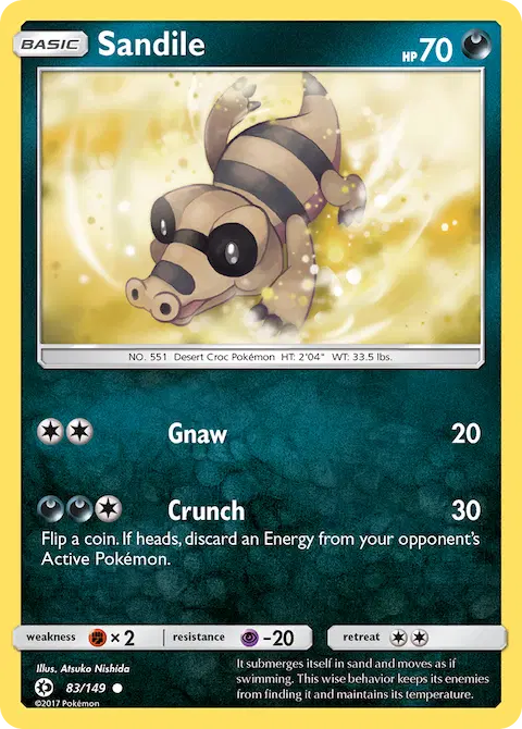 Sandile, Sun & Moon 83/149