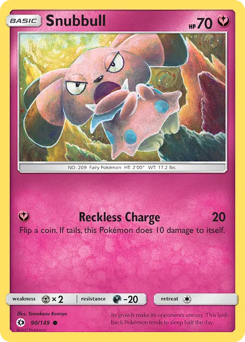 Snubbull, Sun & Moon 90/149