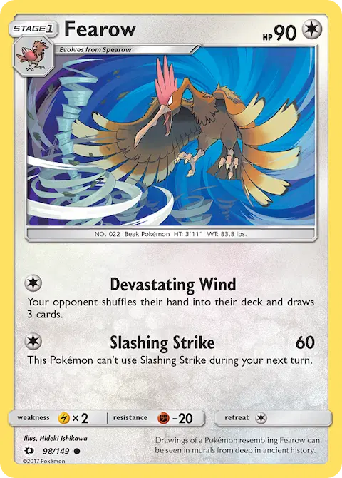 Fearow, Sun & Moon 98/149