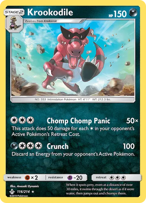 Krookodile, Unbroken Bonds 116/214