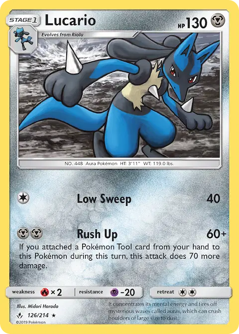 Lucario, Unbroken Bonds 126/214