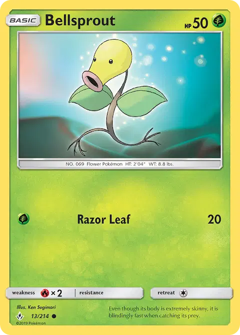 Bellsprout, Unbroken Bonds 13/214