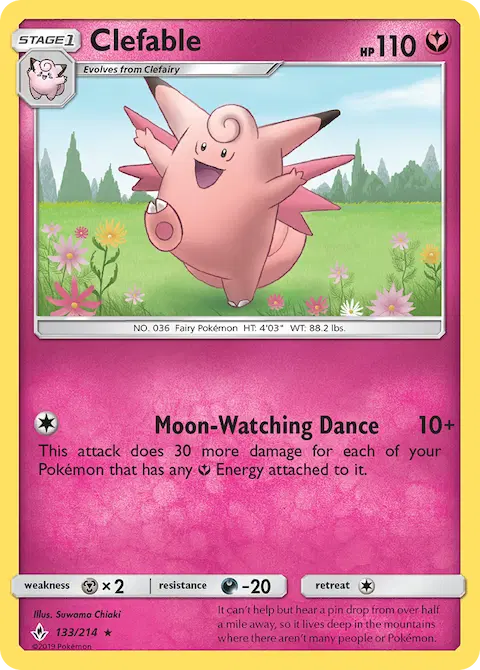 Clefable, Unbroken Bonds 133/214
