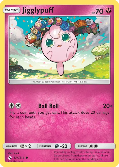 Jigglypuff, Unbroken Bonds 134/214