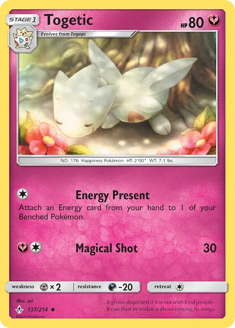 Togetic, Unbroken Bonds 137/214