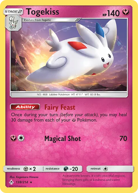 Togekiss, Unbroken Bonds 138/214