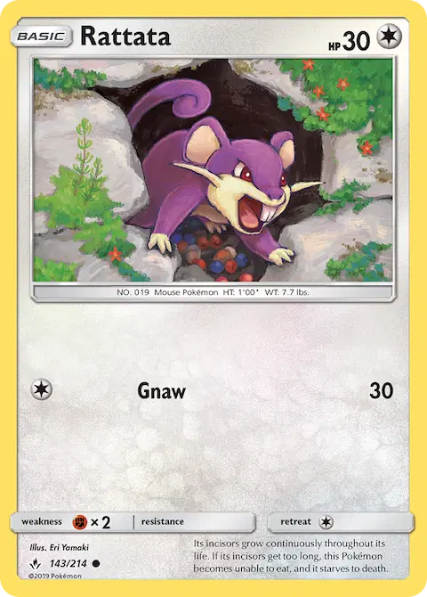 Rattata, Unbroken Bonds 143/214