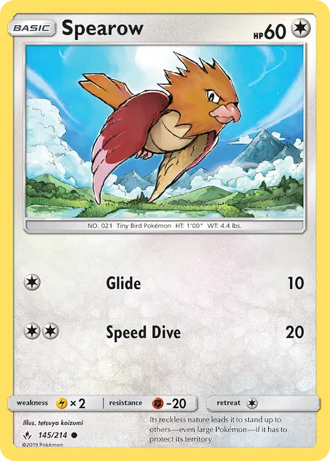 Spearow, Unbroken Bonds 145/214