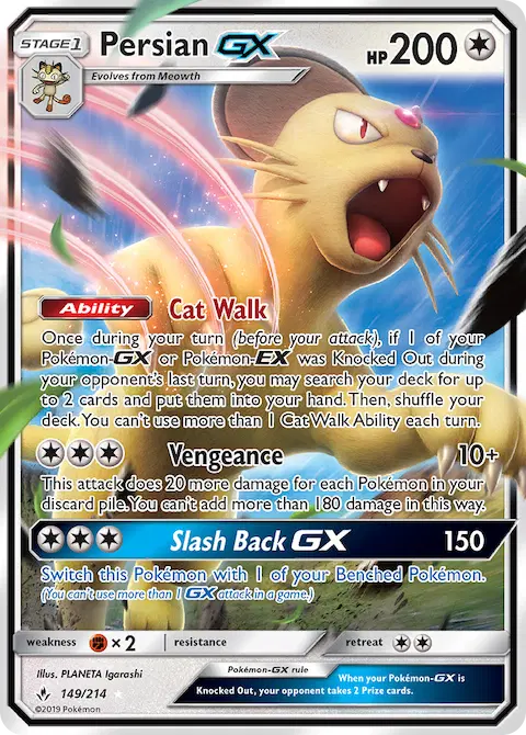 Persian GX, Unbroken Bonds 149/214