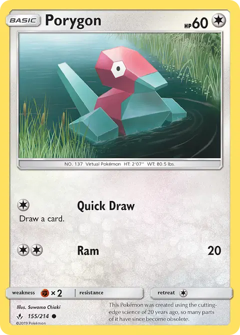Porygon, Unbroken Bonds 155/214