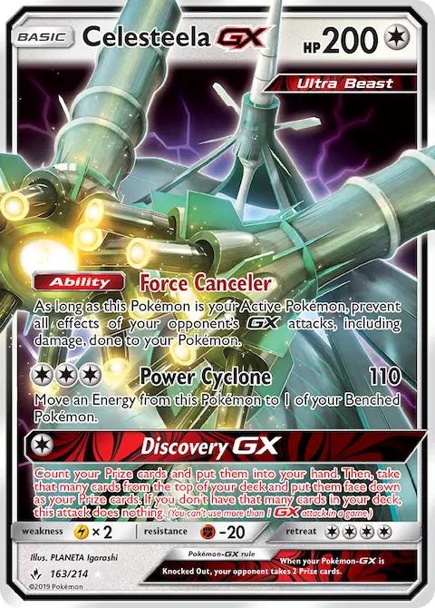 Celesteela GX, Unbroken Bonds 163/214