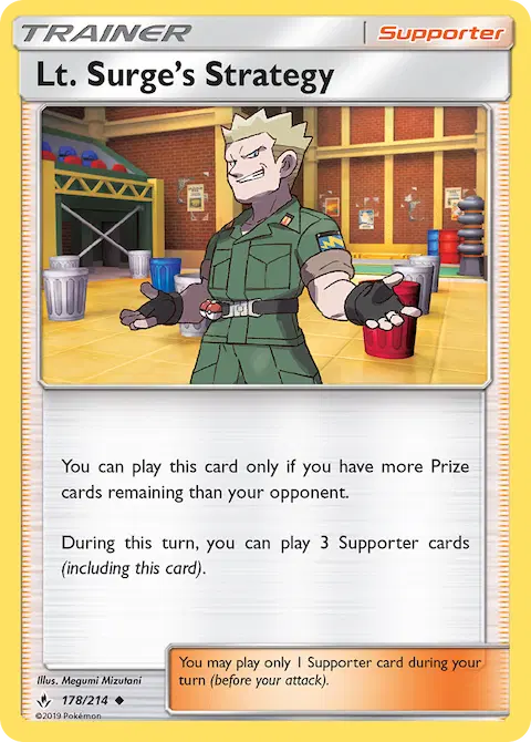 Lt. Surge’s Strategy, Unbroken Bonds 178/214