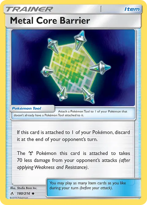 Metal Core Barrier, Unbroken Bonds 180/214