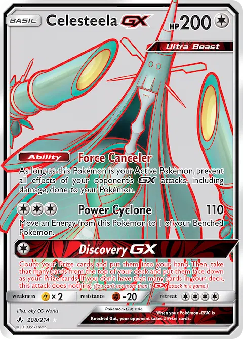Celesteela GX, Unbroken Bonds 208/214