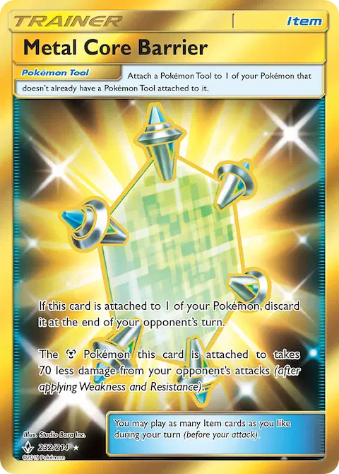 Metal Core Barrier, Unbroken Bonds 232/214