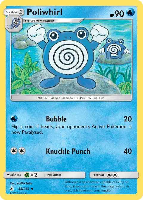 Poliwhirl, Unbroken Bonds 38/214