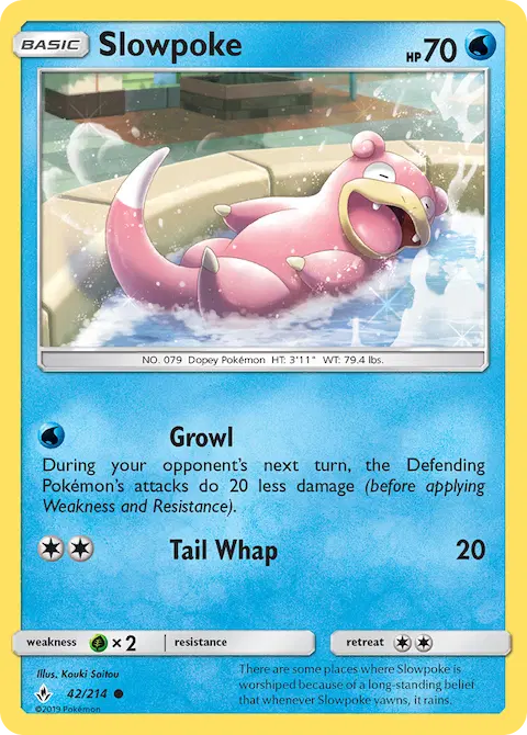 Slowpoke, Unbroken Bonds 42/214