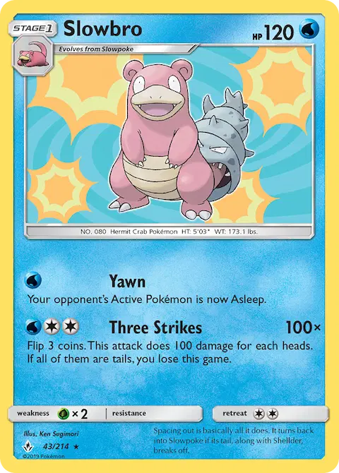 Slowbro, Unbroken Bonds 43/214