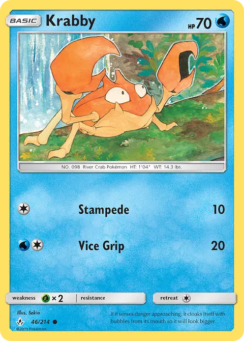 Krabby, Unbroken Bonds 46/214