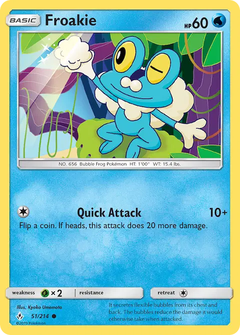 Froakie, Unbroken Bonds 51/214