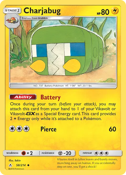 Charjabug, Unbroken Bonds 58/214