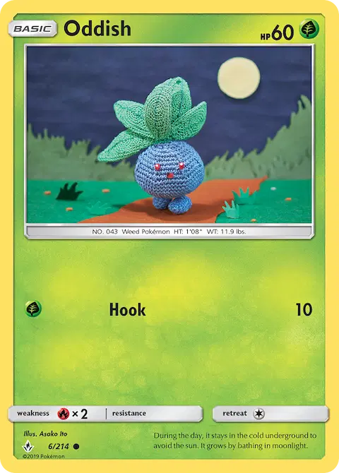 Oddish, Unbroken Bonds 6/214