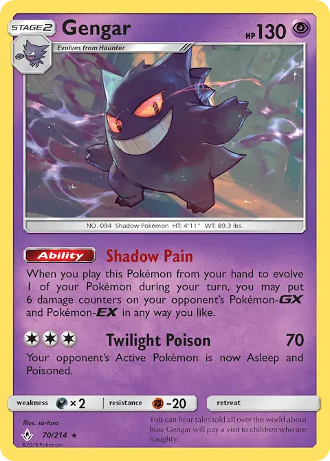 Gengar, Unbroken Bonds 70/214