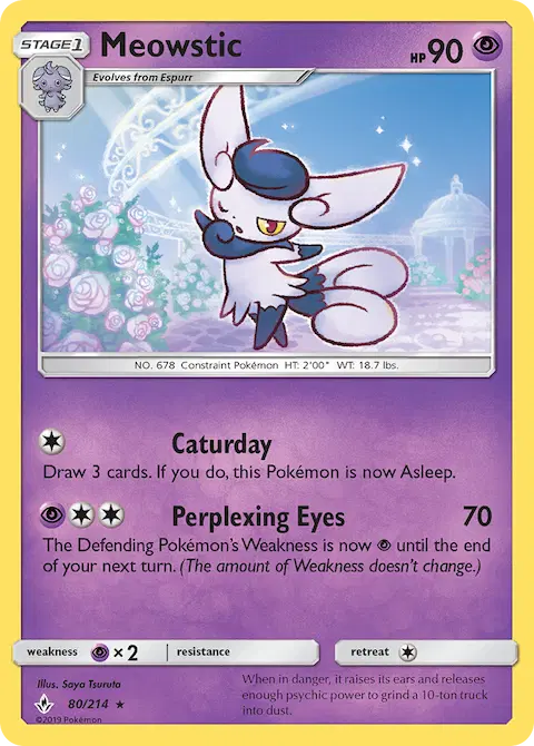 Meowstic, Unbroken Bonds 80/214