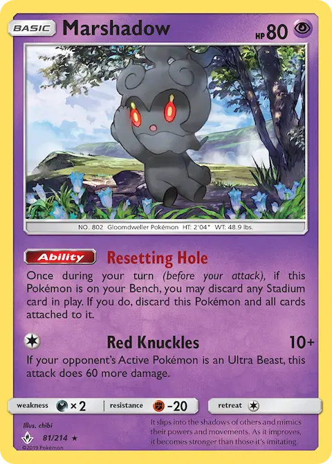Marshadow, Unbroken Bonds 81/214