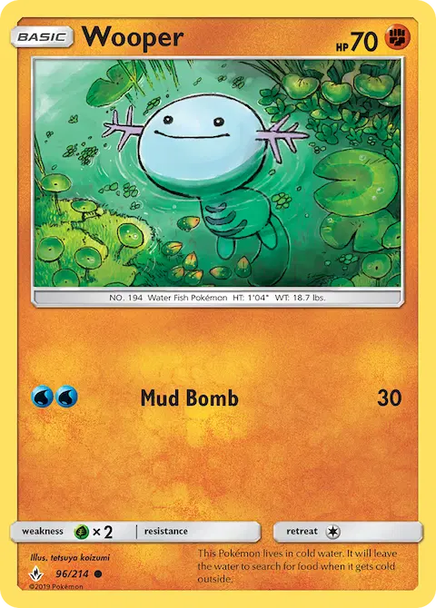 Wooper, Unbroken Bonds 96/214