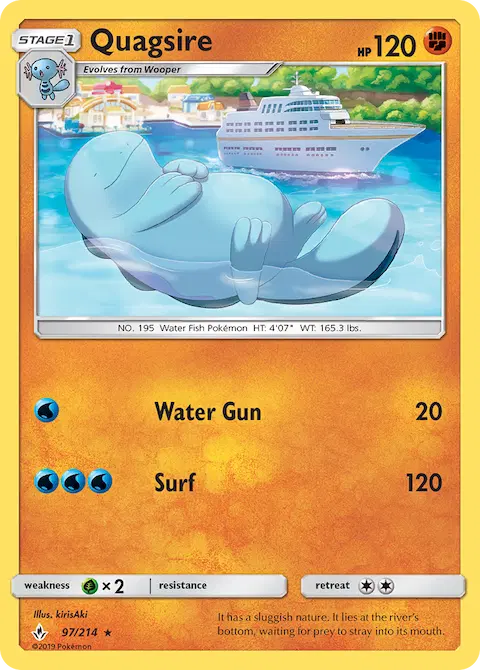 Quagsire, Unbroken Bonds 97/214
