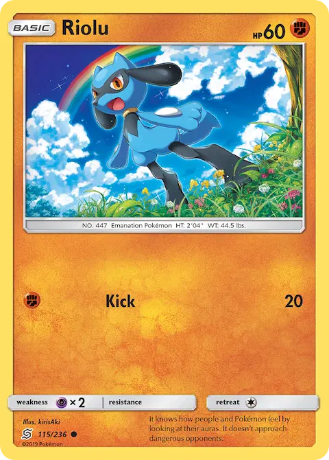 Riolu, Unified Minds 115/236