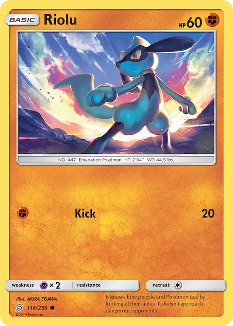 Riolu, Unified Minds 116/236