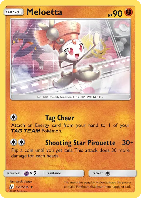 Meloetta, Unified Minds 123/236