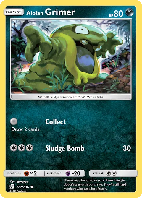 Alolan Grimer, Unified Minds 127/236