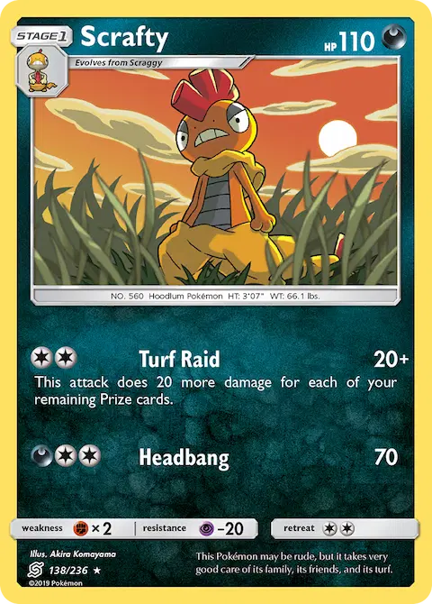 Scrafty, Unified Minds 138/236